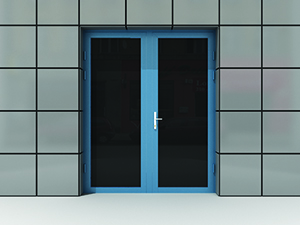 Двери из алюминиевого профиля